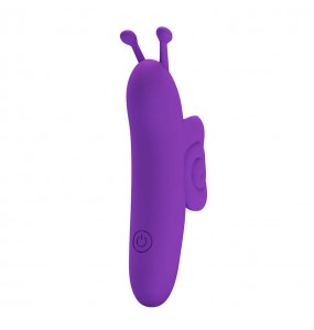 PRETTY LOVE - Snail Finger Vibrator (Chargeable - Purple)